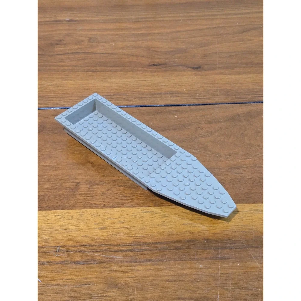 LEGO Boat Hull Base – Gray Replacement Part